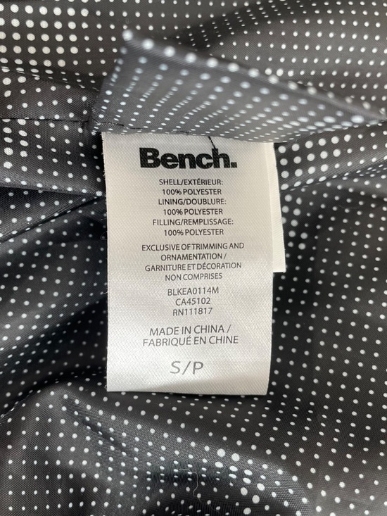 Bench Puffer Vest Fitted Hood Green Women’s Size Small - Picture 3 of 14